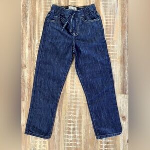 EUC Old navy elastic waist pull on jeans